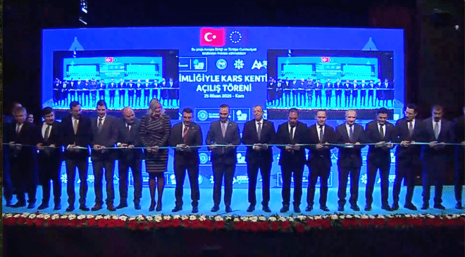 TARİHİ KİMLİĞİYLE KARS KENTİ PROJESİ AÇILIŞI YAPILDI