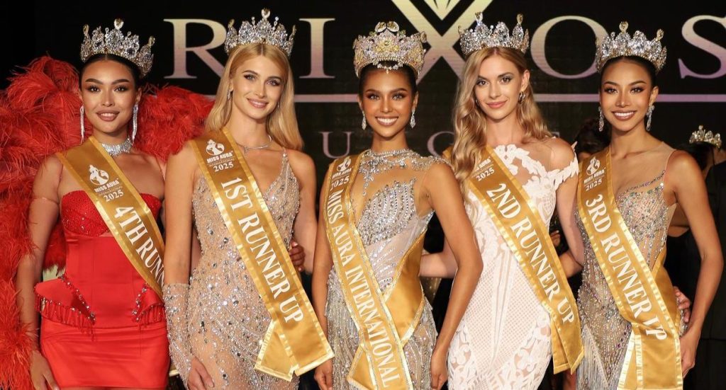 Miss Aura International 2025 Güzeli Muhteşem Finalde Taç Giydi