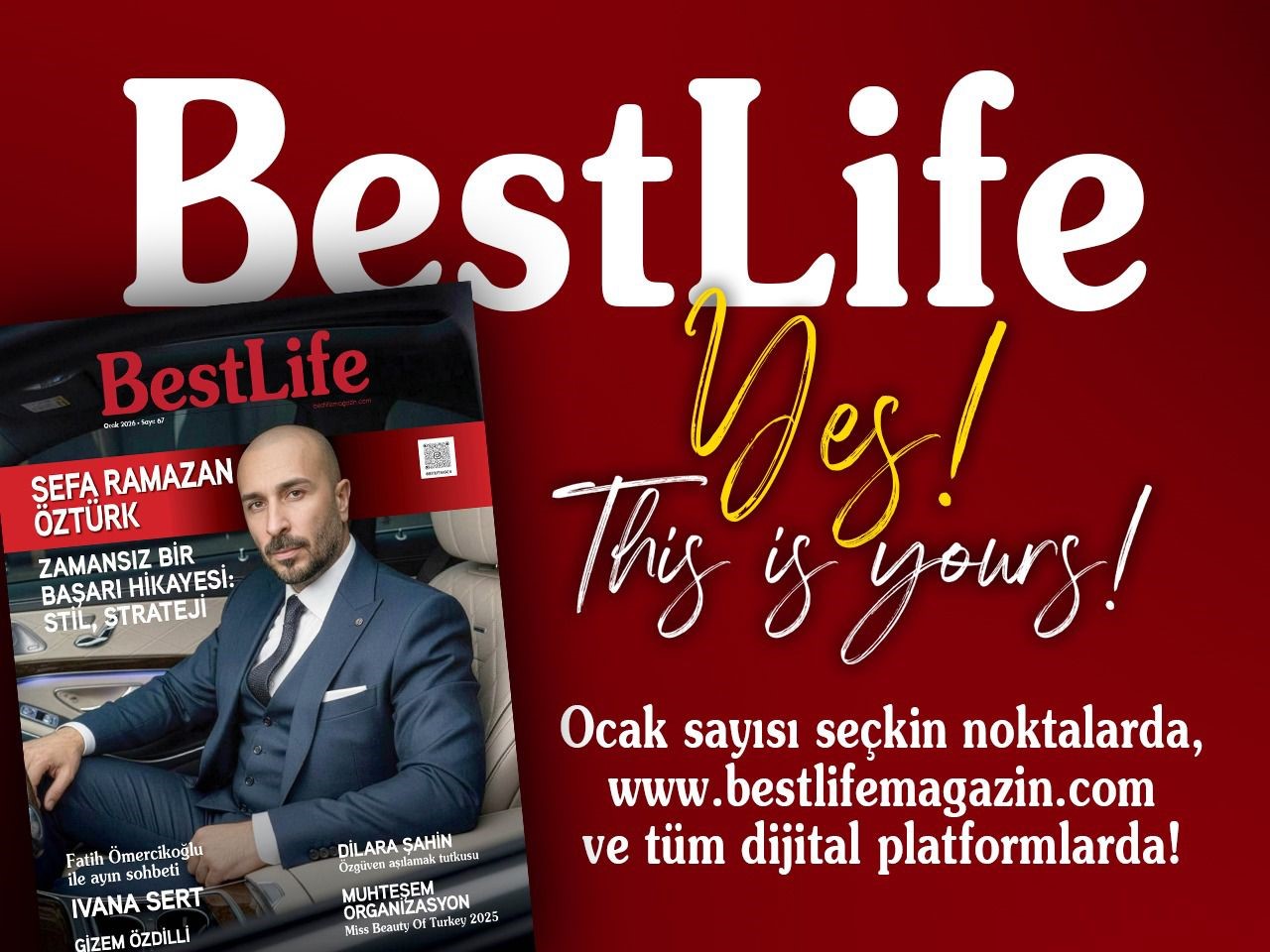 Best Life Ocak Sayısı Çıktı