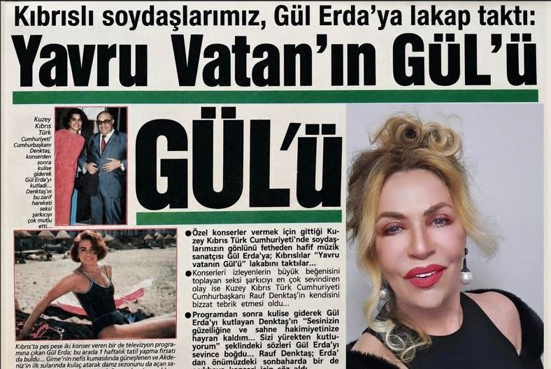 “Mor Hicranlar” ile Milyonlara Ulaştı… “Yavru Vatan’ın Gülü” Gül Erda Kıbrıs Sahnesine Geri Dönüyor