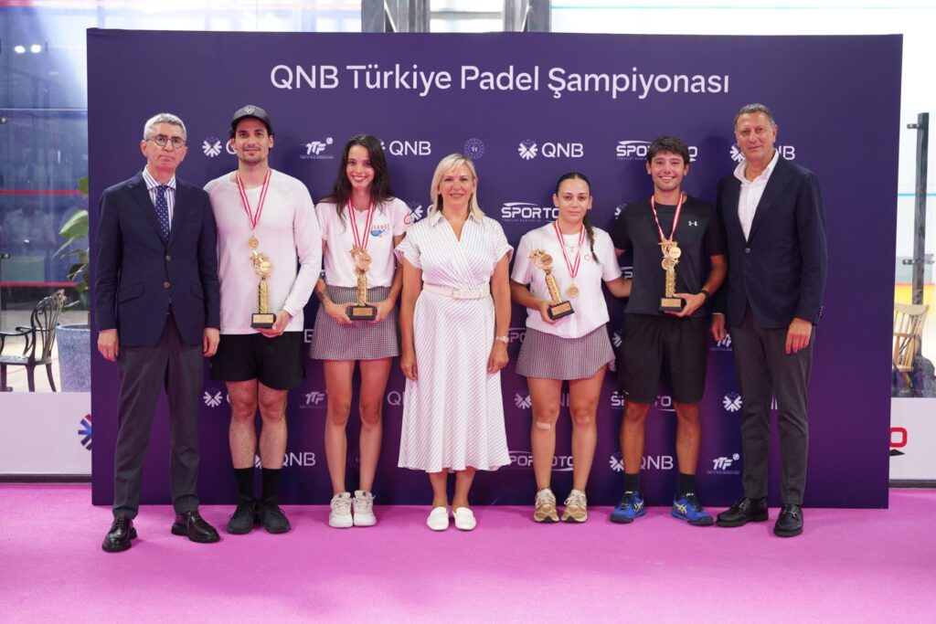 QNB TÜRKİYE PADEL ŞAMPİYONASI’NDA  KAZANANLAR BELLİ OLDU