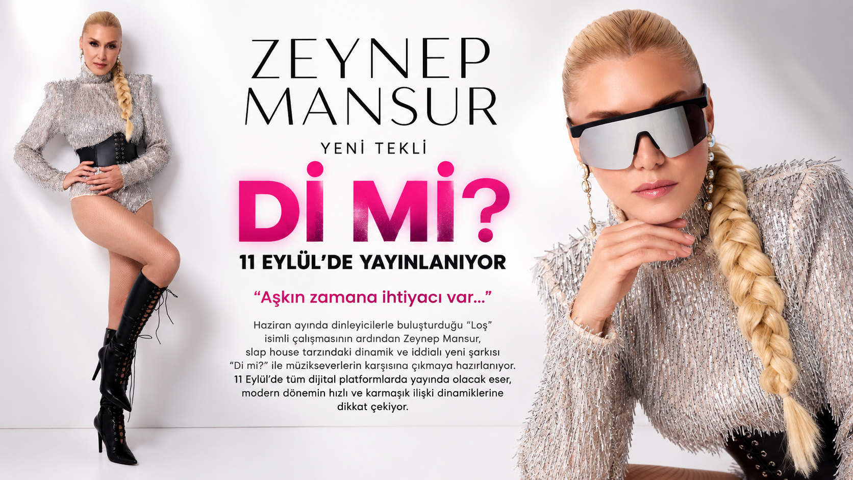 ZEYNEP MANSUR’DAN YENİ TEKLİ: “Dİ Mİ?” 11 EYLÜL’DE YAYINLANIYOR