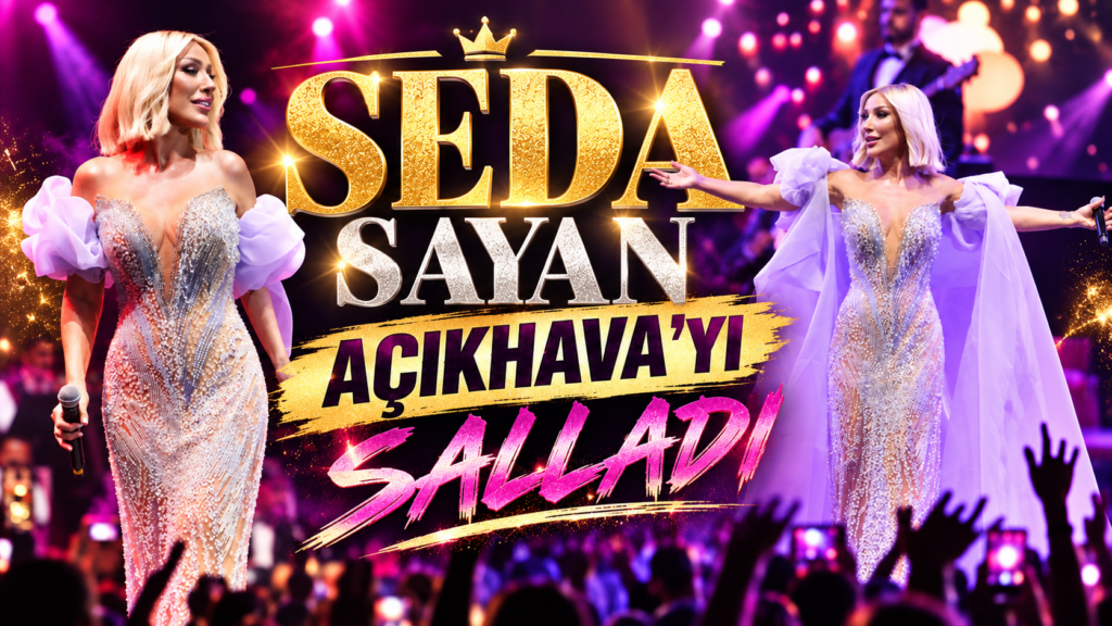 SEDA SAYAN AÇIKHAVA’YI SALLADI