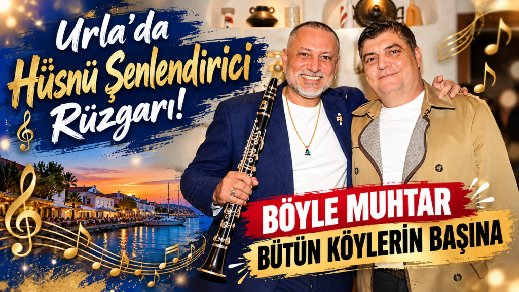 Urla’da Hüsnü Şenlendirici Rüzgarı!