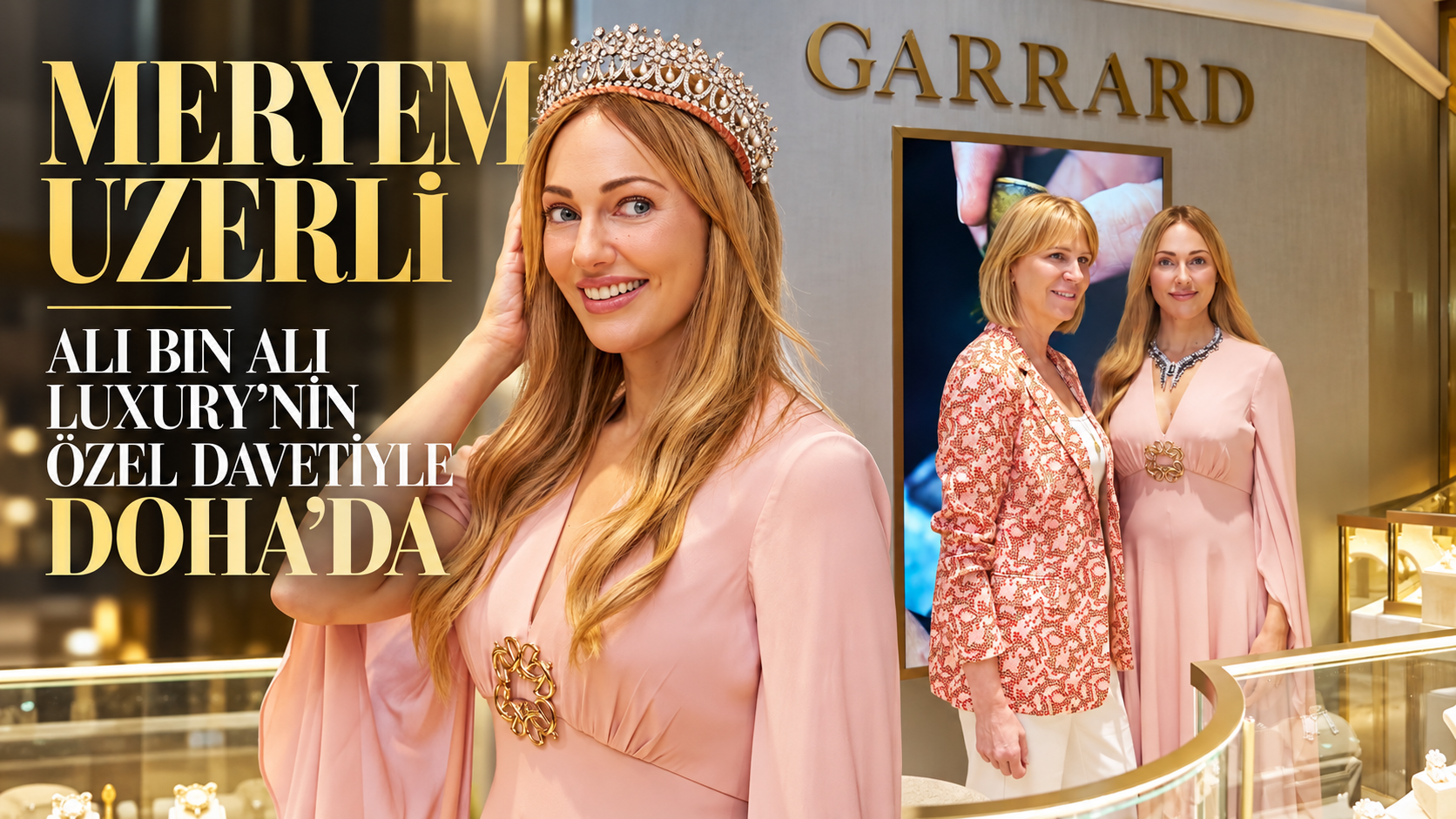 MERYEM UZERLİ, ALI BIN ALI LUXURY’NİN ÖZEL DAVETİYLE DOHA’DA