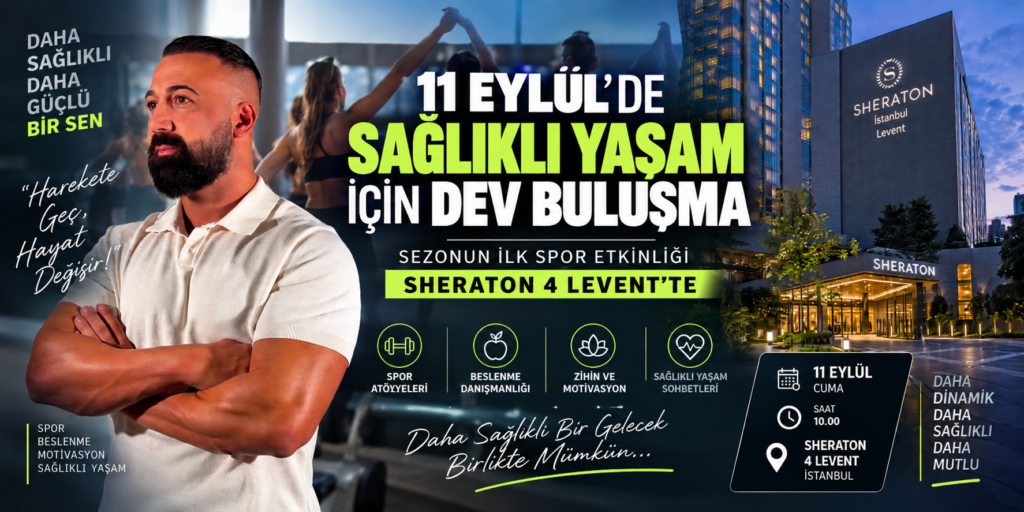 11 Eylül’de Sağlıklı Yaşam İçin Dev Buluşma