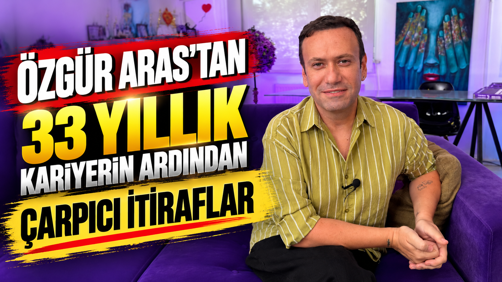 ÖZGÜR ARAS’TAN 33 YILLIK KARİYERİN ARDINDAN ÇARPICI İTİRAFLAR