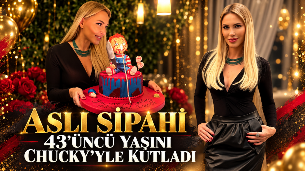43’üncü Yaşını Chucky’yle Kutladı