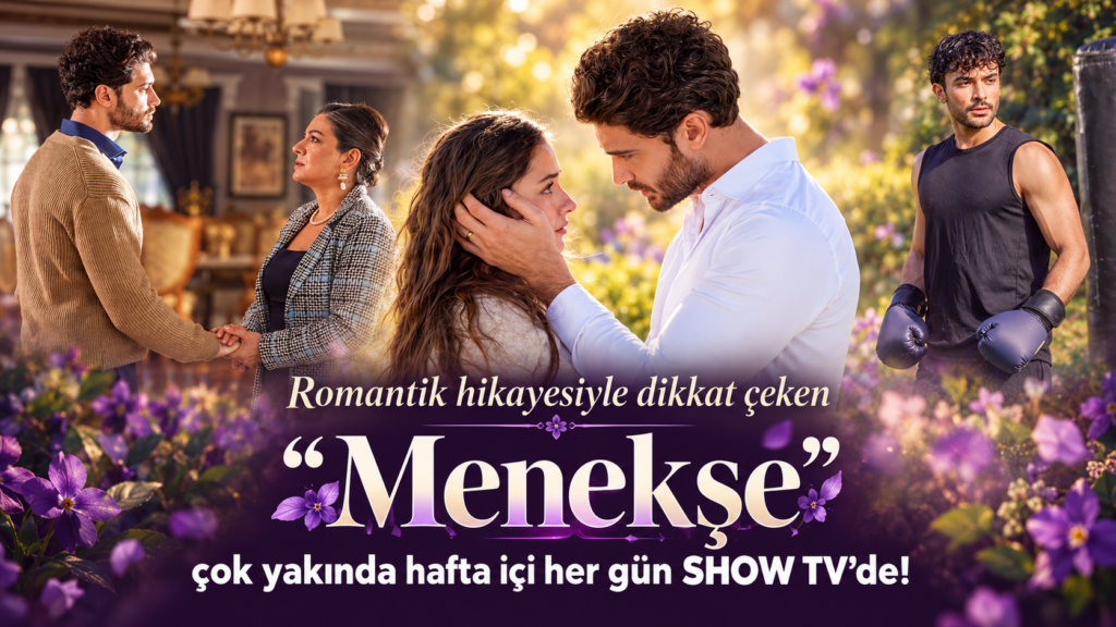 MERAKLA BEKLENEN YENİ DİZİ “MENEKŞE” SETE ÇIKTI!